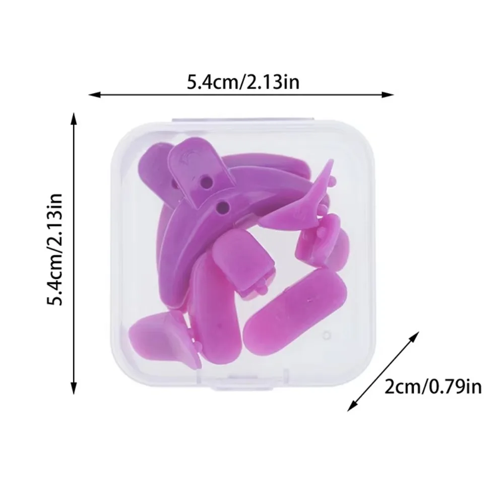 Strumenti applicatori Cuscinetti per ciglia in silicone Staffa antiscivolo antiscivolo Cuscinetti per sollevamento ciglia Riutilizzabili 3D Piegaciglia