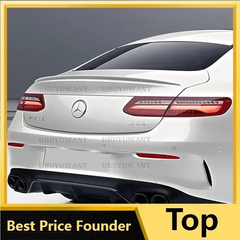 For Mercedes W213 E-COUPE 2-DOORS W238 E200 E300 E53 2017 2018 2019 2020 2021 Spoiler ABS Car Rear Trunk Wing