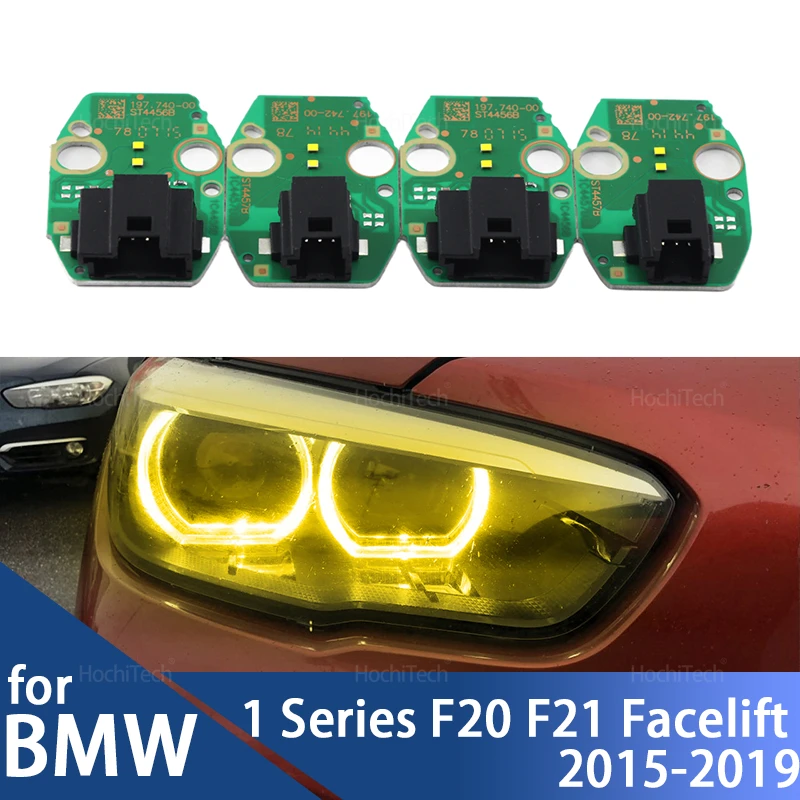 

Yellow Daytime Driving LED Angel Eye Light Board Chip for BMW 1 Series F20 F21 Facelift 2015-2019 LED Headlight 63117428425