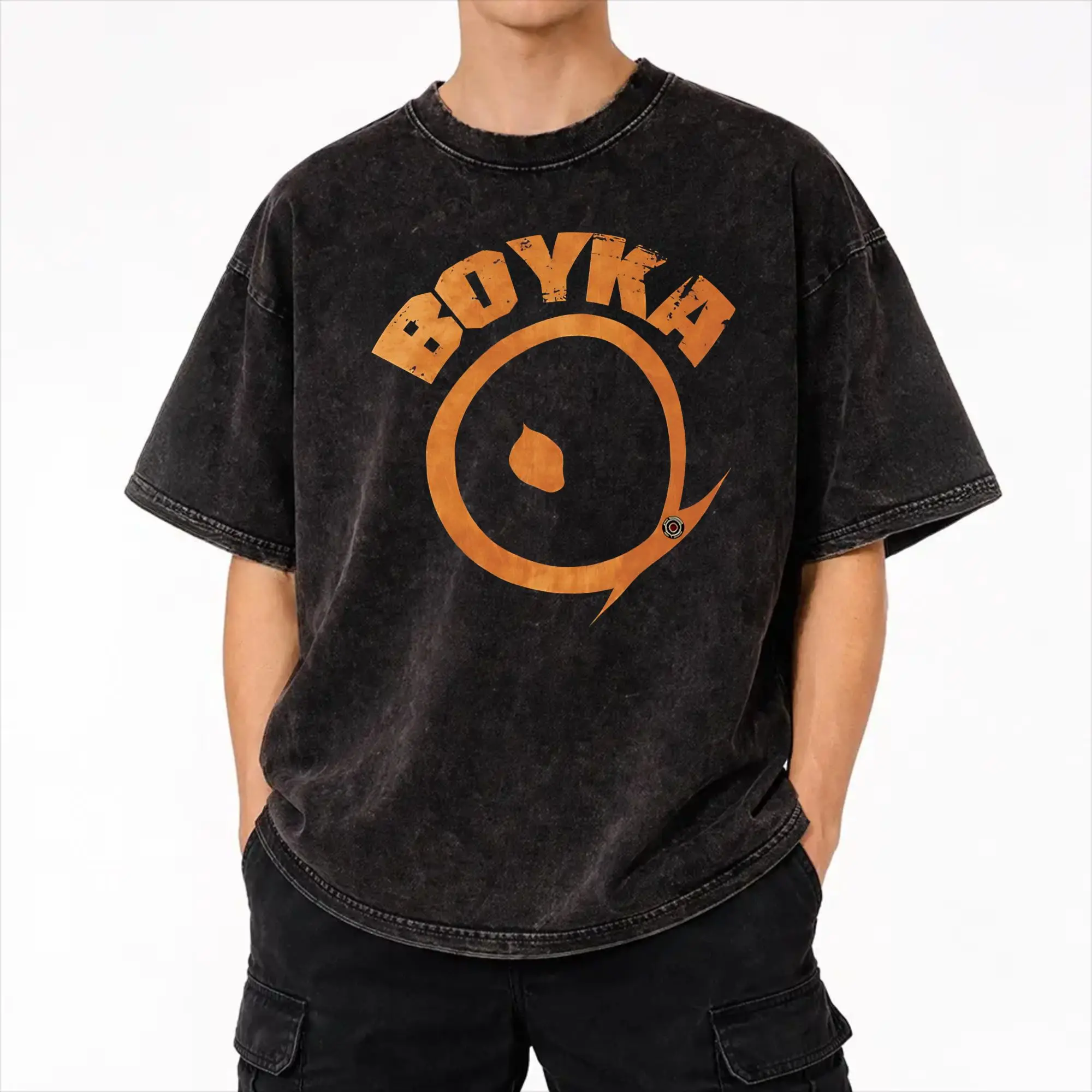 Undisputoyka mk3 Eye Voodoo Yuri Boyka Washed T Shirts Streetwear Hip Hop Vintage T-Shirt  Tees Tops Men Women