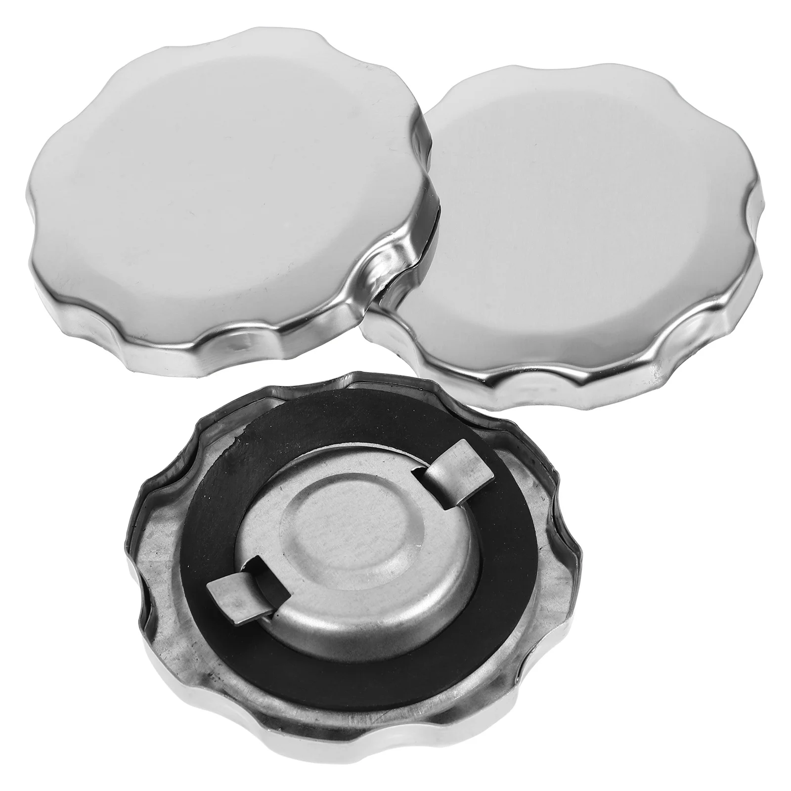 

3Pcs Metal Fuel Cap Universal Fit for Mini Bike Predator Dirt Bike Generator Easy Install Leakproof Gas Tank Filler Cap