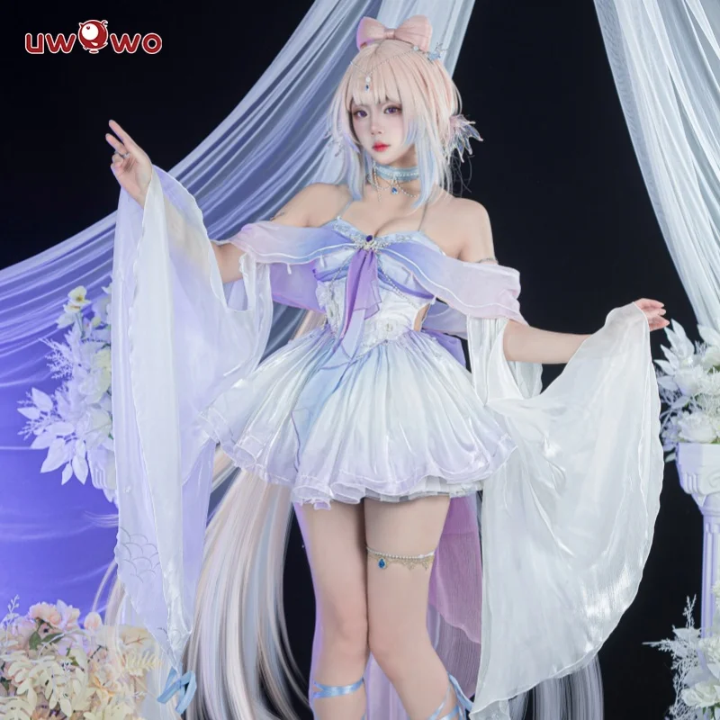 

PRE SALE UWOWO Genshin Impact Cosplay Fanart Kokomi Mermaid Cosplay Costume Full Dress Game Costume Halloween Costume