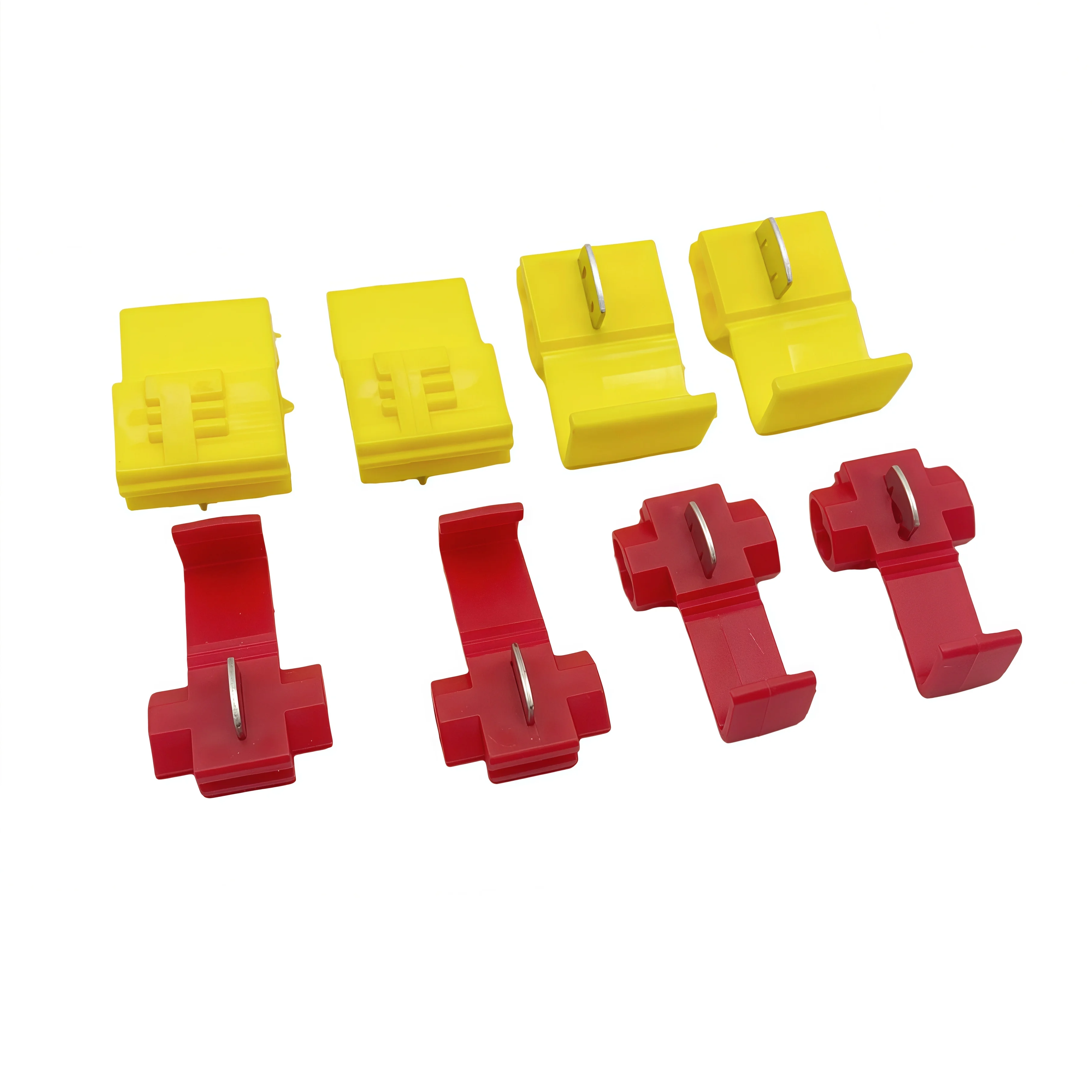 500PCS Wire Connector Without Breaking Cable Insulated Line AWG 22-10 Crimp Quick Splice Electrical Terminals
