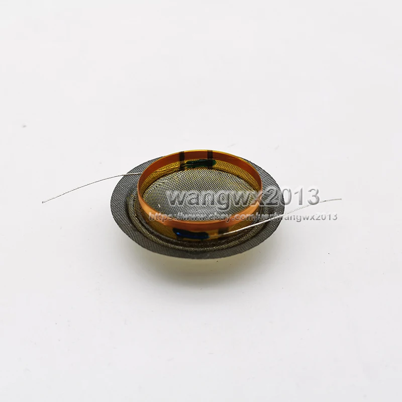 2pcs 25.9mm 트위터 보이스 코일 혼 스피커 트레블 반투명 사운드 필름 다이어프램 드라이브 헤드 수리 부품