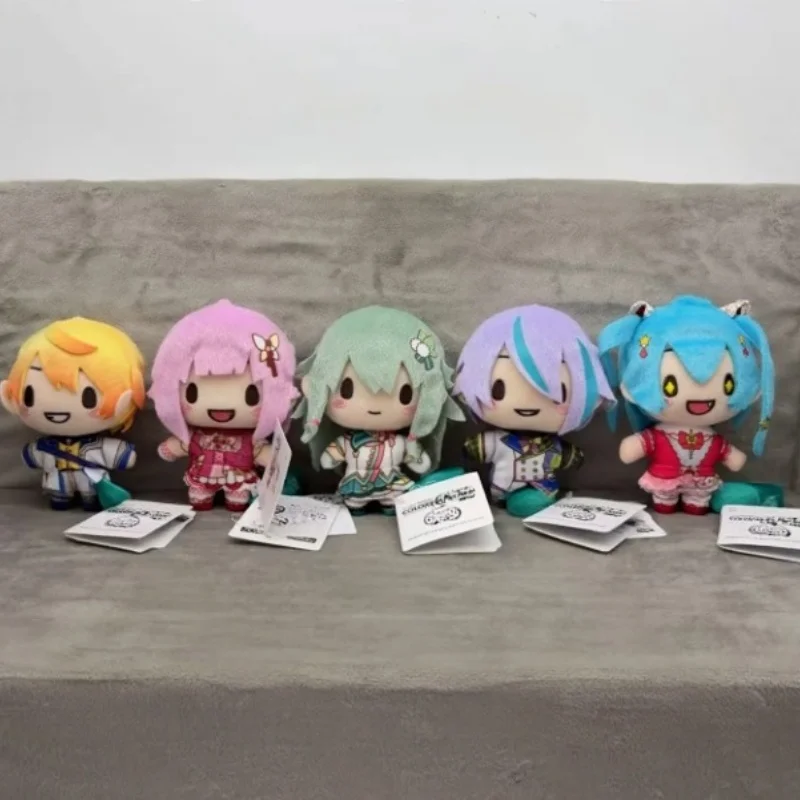 Original Sega Sekai Pjsk Tenma Tsukasa 10cm Plush Keychain Anime Character Hanging Pendant Collectible Doll For Anime Fans