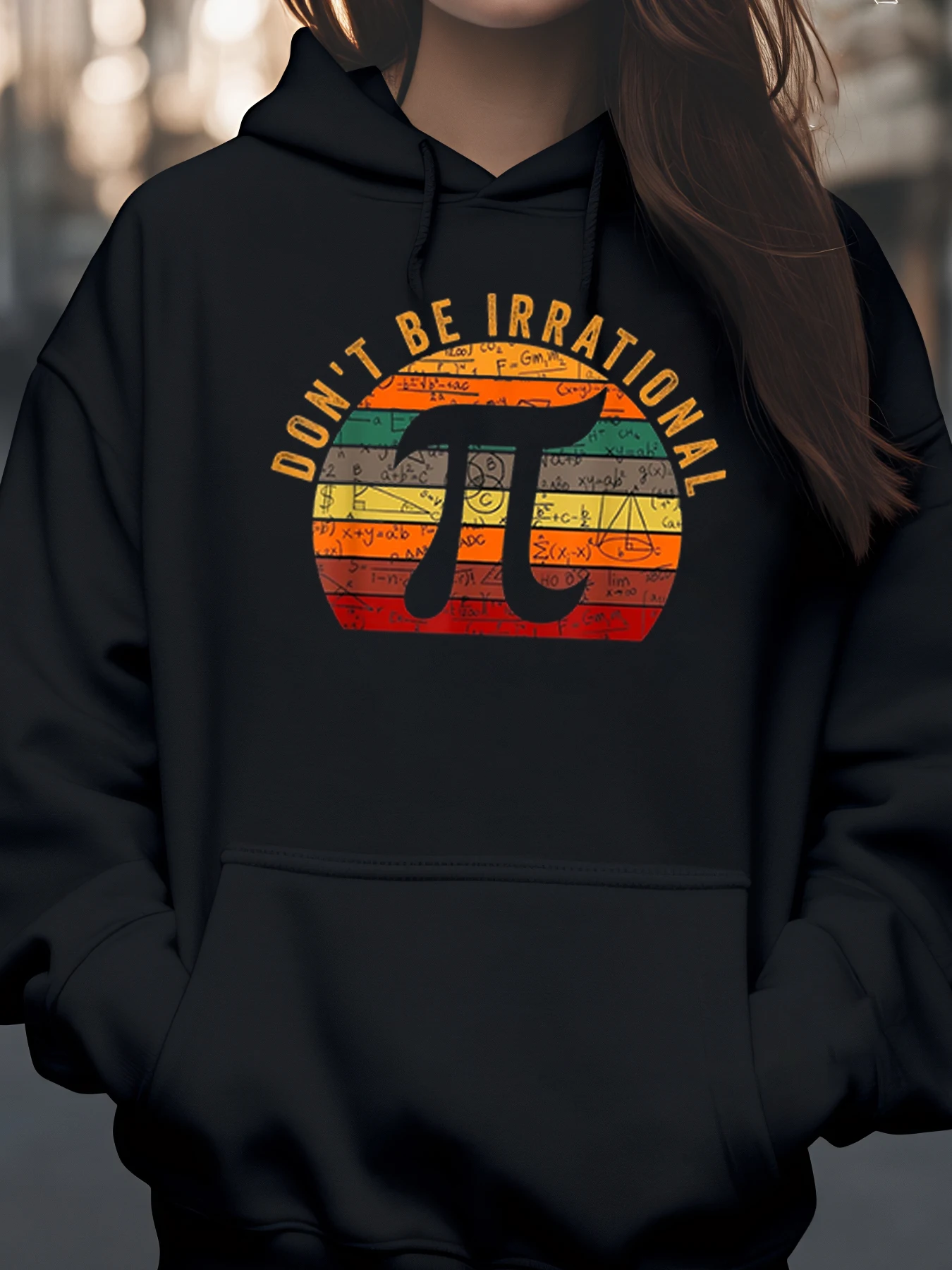 

Толстовка с принтом Pi Math Formula для повседневной одежды ко Дню Пи для студентов и любителей математики