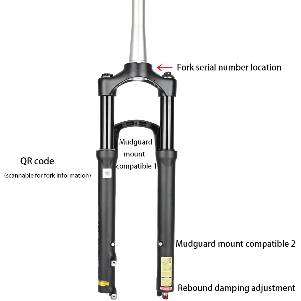 2024 SUNTOUR EPIXON Bicycle Front Fork, 26/27.5/29 Inch MTB