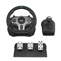 SUNDI PXN V9 Best Gaming Racing Steering Wheel 900 Degree Steering Wheel With Pedal And Gear Stick For PS3 PS4 XBoxone Switch PC