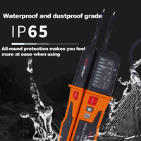 PEAKMETER PM8200A/B Waterproof and Dustproof AC/DC Voltage Measurement Instrument with RCD Testing and Polarity Detection