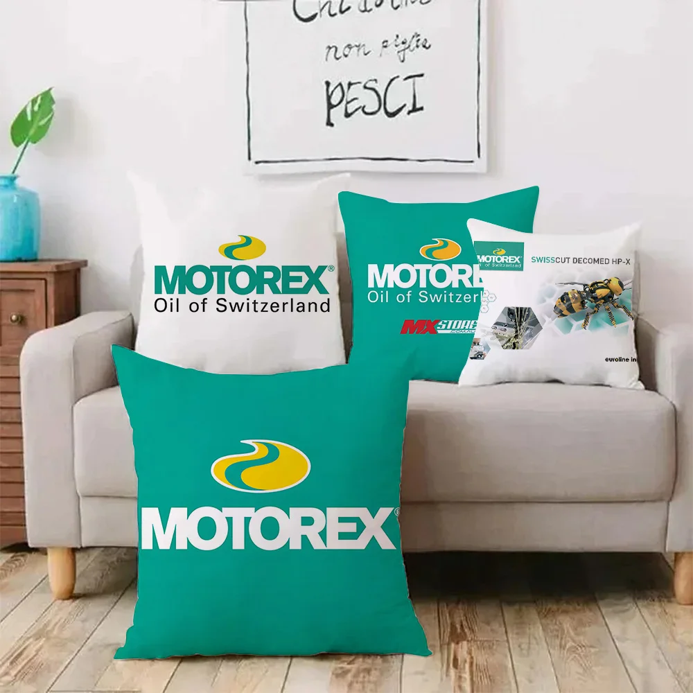 M-motorexs Oil Pillow Covers Cartoon Sofa Decorative Home Double-sided Printing Short Plush Cute Cushion Cover