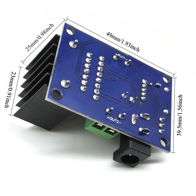 

2pcs TDA7266 Amplifier Board 2x7W Stereo Audio Amp Module for DIY Speaker Sound System Car Home Theater