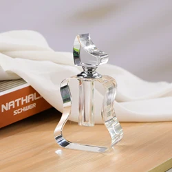 15ml Crystal Violin Perfume Bottle With a Glass Rod Manual Painting Crystal musical Parfume Bottle Gift Home Decoration Souvenir