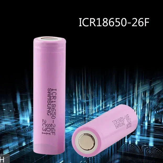 New3.7V 2600mAh Real Large Capacity Li-ion Rechargeable Battery Suitable For Our 18650 Toys, Tools, Flashlight Batteries, Etc