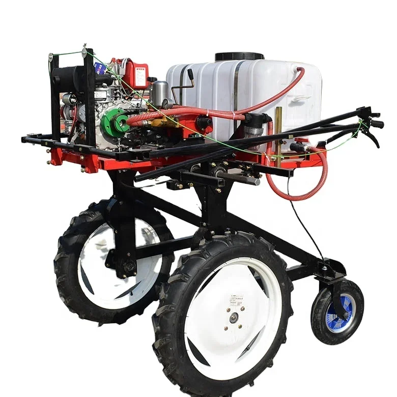 

Hot Selling New Self-Propelled 2-Wheel Sprayer Manual with Gasoline Engine and Pump for Agriculture and Farms