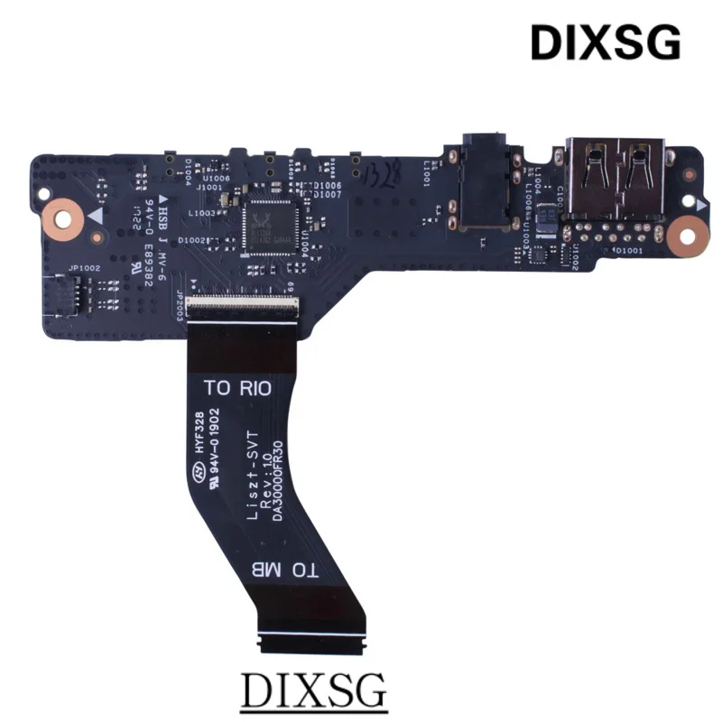 Imagem -02 - Usb Audio Board com Cabo 100 Totalmente Testado Original Apto para Lenovo Yoga 90013isk Laptop Ns-a412 48444 Alta Qualidade