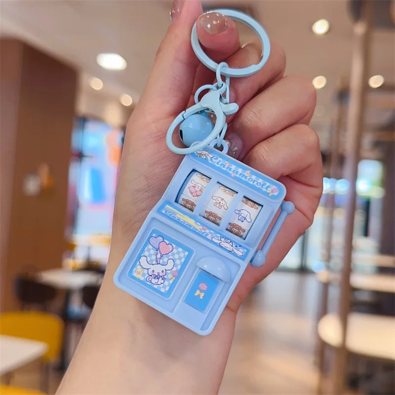 Palm Mini Lottery Machine Keychain
