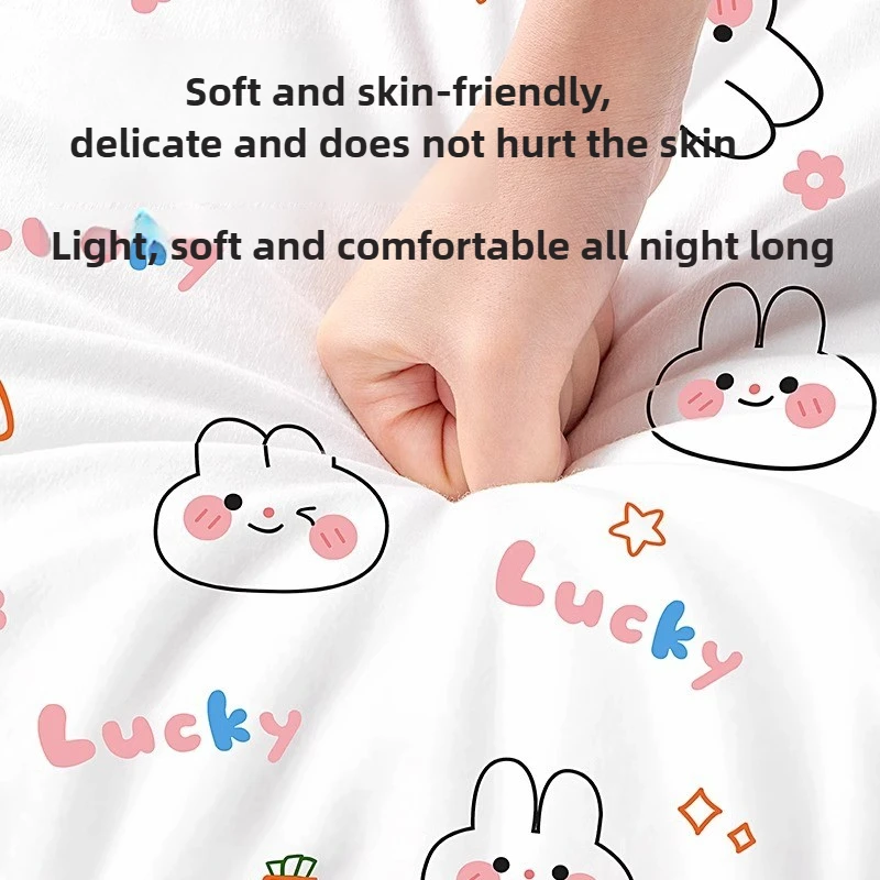 Disposable bed sheet four-piece set, duvet cover, pillowcase, travel home hotel supplies, dirty portable.