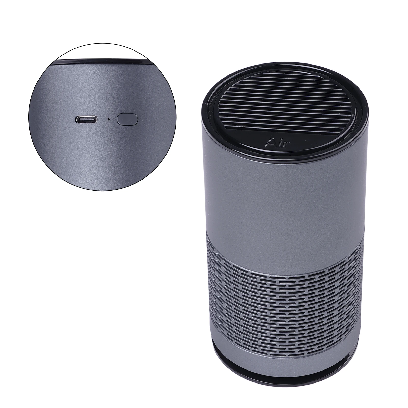 Compact Smoke Removal Device Car Filter USB Air Purifier 13*7*7cm Smoke Removal Purifier Effective Air Cleaning