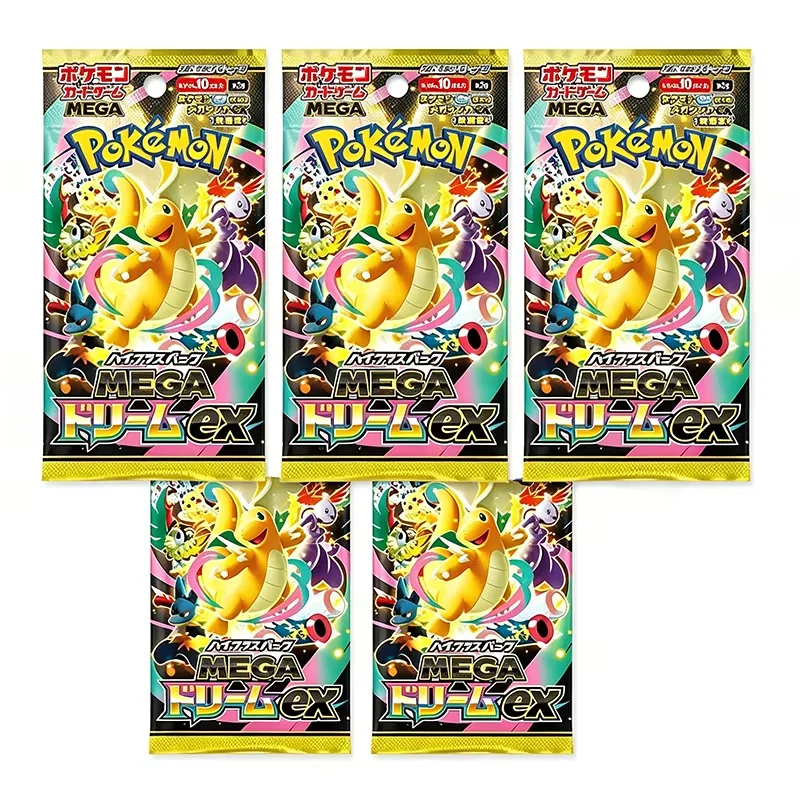 Nieuwe Hot Pok TCG M2a JP Edition Trading Game Collectible Cards Toy Blind Box Mega Dream EX Golden Box Booster Pack Verjaardagscadeau