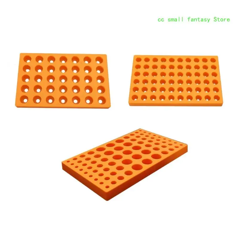 

R3MA Многофункциональный лоток для хранения фрез, держатель 24/33 мм, ПВХ, 35/60/с несколькими отверстиями, стойка ER25 ER32 C32