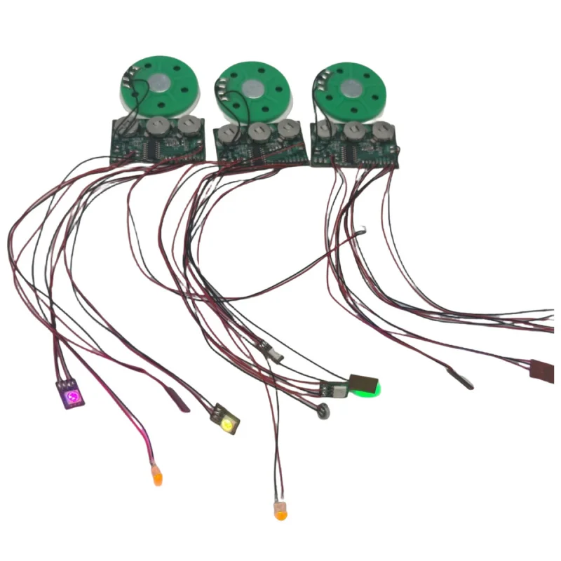 

Customizable Singing Song Light-Up Sound Music Box Accessories Light-Up Movement Module
