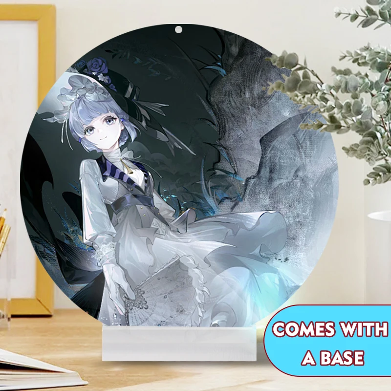 Anime surrounding,Kamisato Ayato,Car pendant,acrylic,home,Desktop,Potted plant,Window decoration,Gift for Genshin Impact lovers