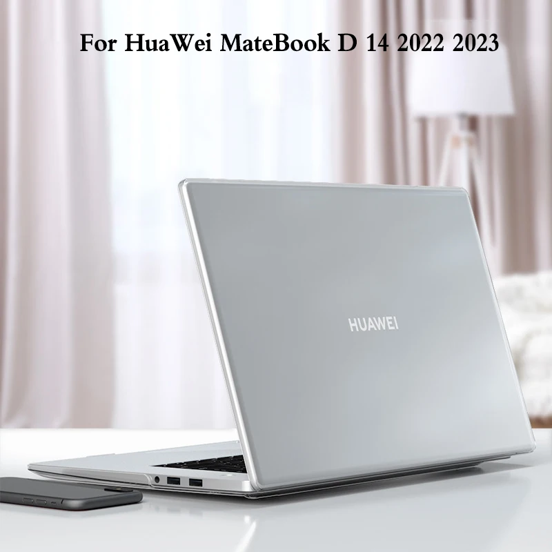 

Laptop Case for HuaWei MateBook D 14 2023 Protective Shell Anti-fall Cover for MateBook D14 2022 Model NbM-WFQ9 NbD-WDH9 Case