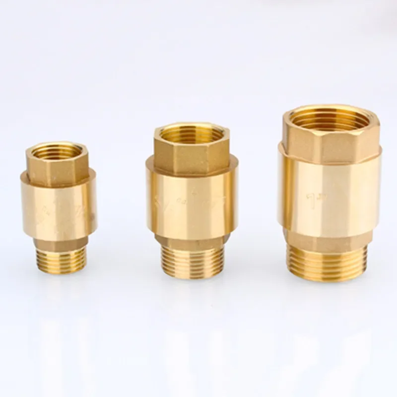 All copper vertical check valve horizontal check valve 1/2 3/4 1 inch water pipeline water meter water heater check valve