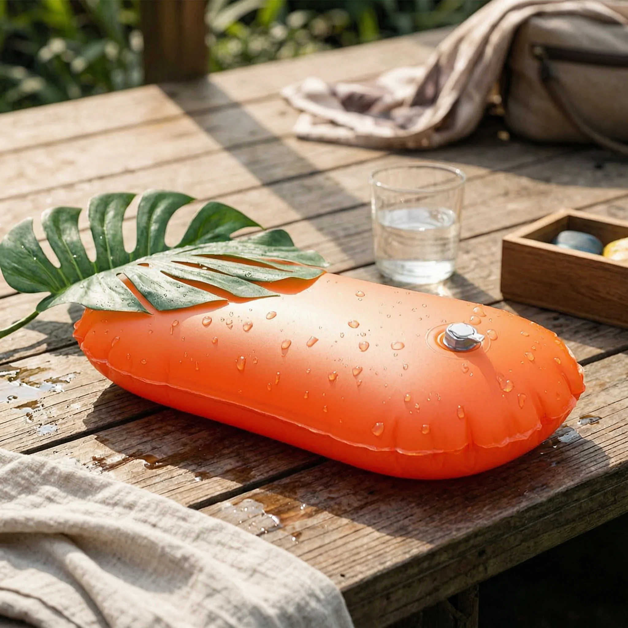 

Swim Dry Bag Buoy Whistle Tow Buoyancy Device Buoy Inflatable Swim Dry Bag Phone Pocket Outdoor Gear Easy Inflation for Swimmers