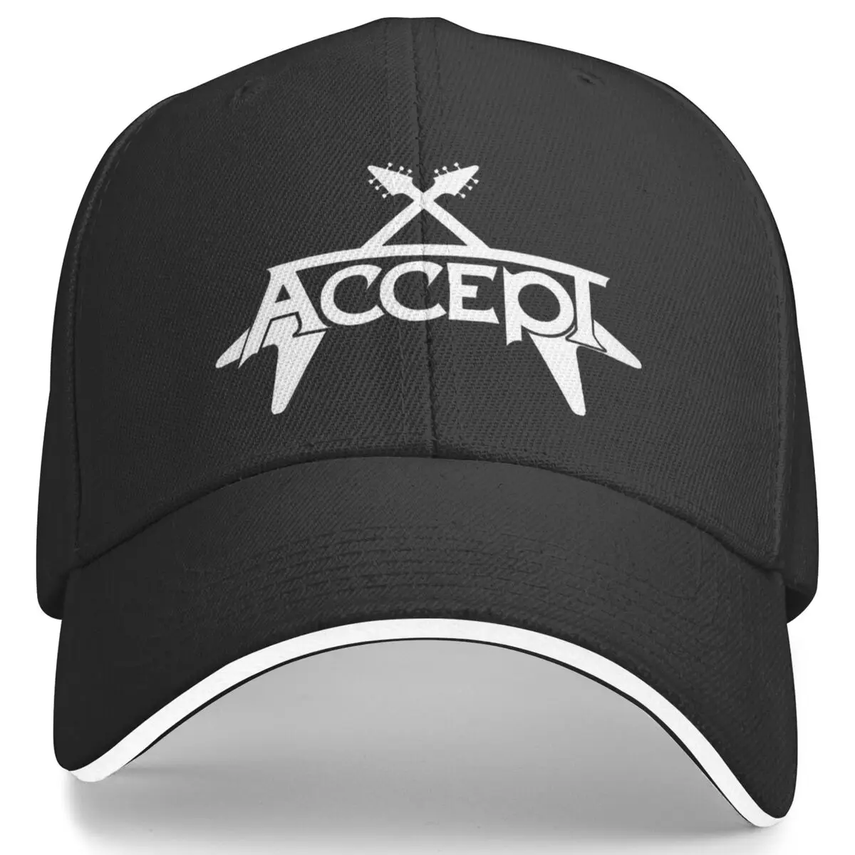 Accept Metal Music Band Rock Golf CapFor Leisure Wear Women Men Sun Hat Adjustable Fit