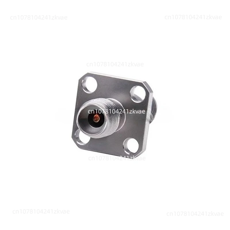 2.92-KFK, millimeter wave adapter, 40G, stainless steel, 2.92mm four hole flange