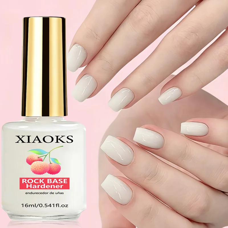 16ML Milky White Nail Polish Fast-Drying Easy to Apply Durable High Saturation Ice Transparent Bright Nail Polish