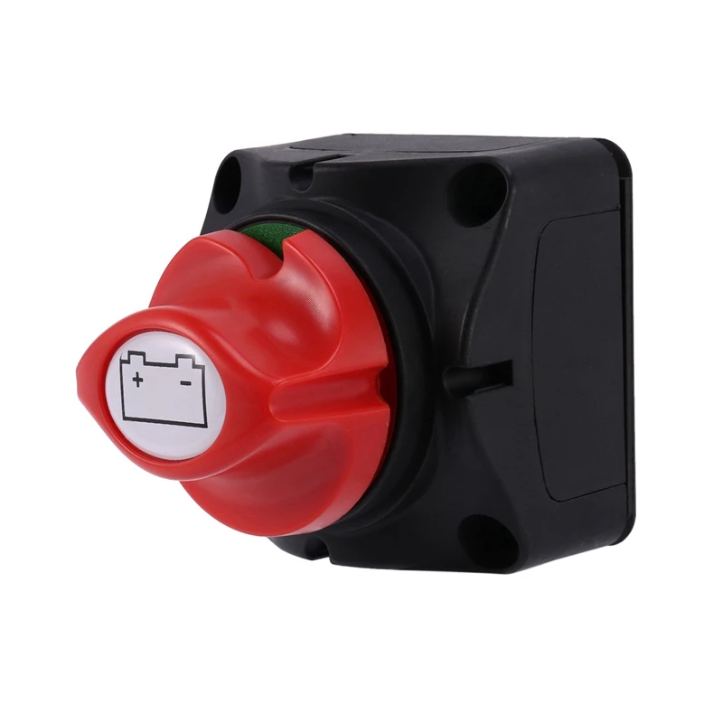 

4X 12V-48V Battery Disconnect Switch Battery Isolator Switch Master Power Cut Off Kill Switch Waterproof Marine Switch