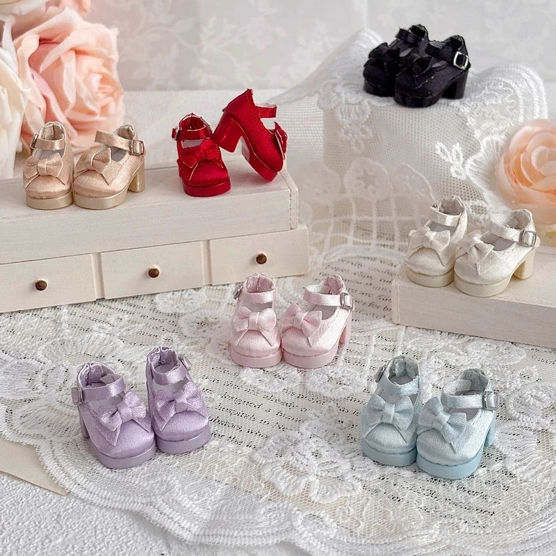 Only Doll Shoes Bow Candy Box Is Suitable For 12 Points Bjd/Ob11 Akx Body Light Yan Mushroom Baby Shoes Bjd Baby Shoes