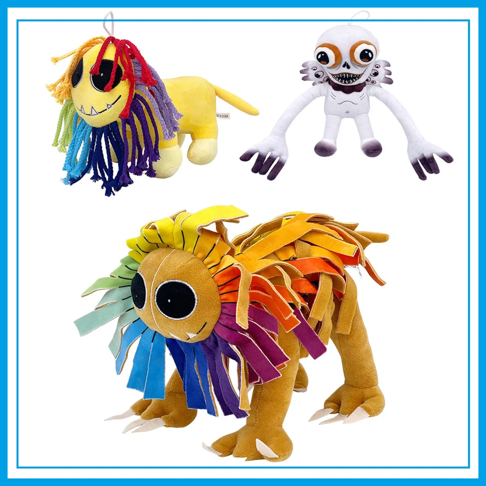 Yarnabys Colorful Lion Plushies Toy Anime Plush For Fans Gift  Soft Stuffed Animal Doll For Kids Boys Girls Christmas Gift