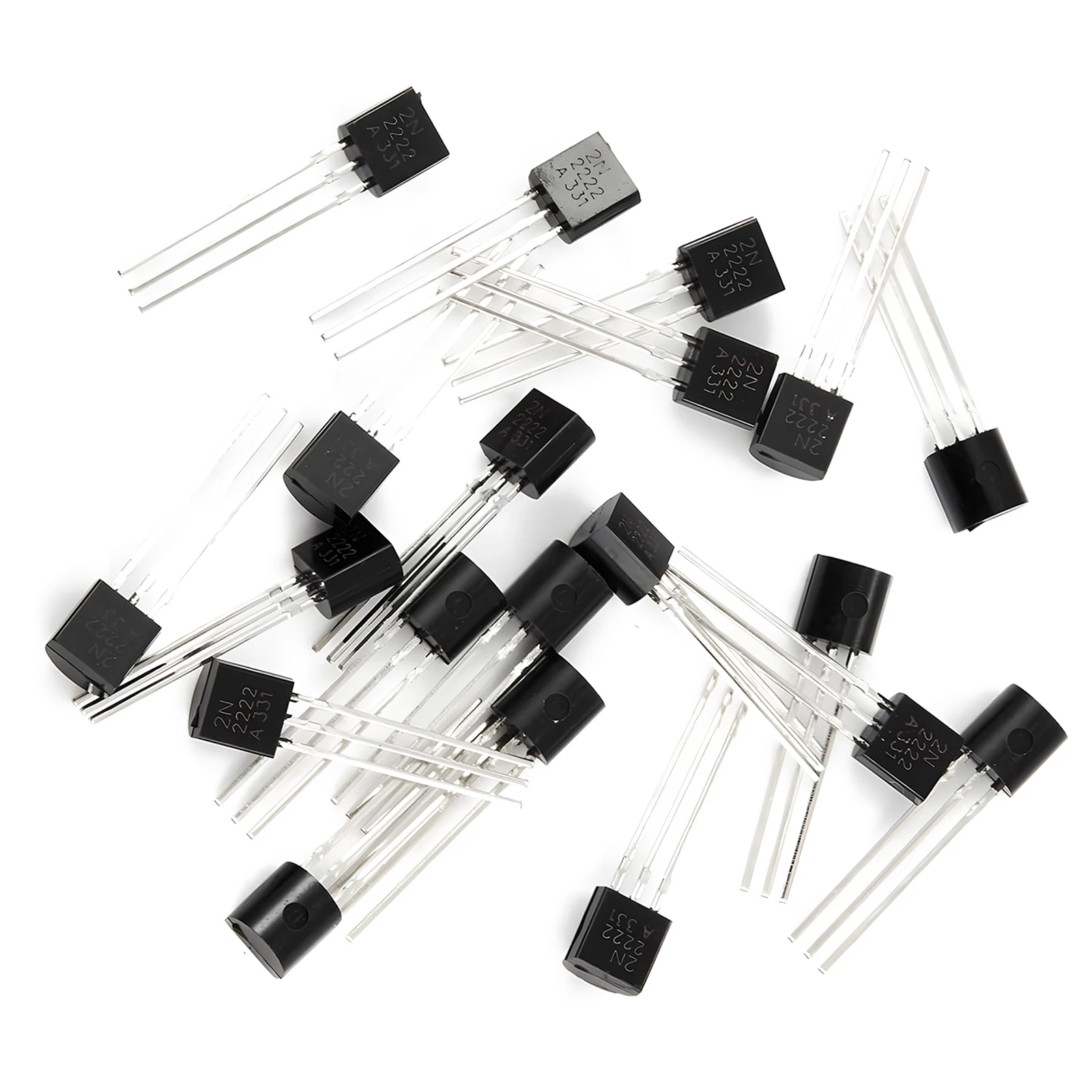 100 pz Triodo Transistor PNP NPN 20 Valori A1015 2N2222 BC327 BC337 C1815 S8050 S8850 C945S9014 S9015 S9018 2N5551 BC547