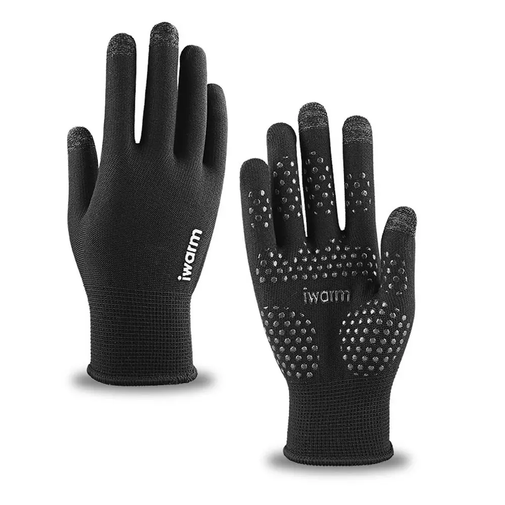 

Anti-slip Thin Outdoor Touch Screen Five Fingers Driving Women Sunscreen Gloves Korean Mittens Climbing Men Gloves