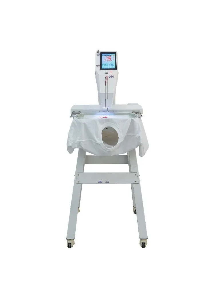 Single head multi-functional household small embroidery machine finished bag clothing hat embroidery machine
