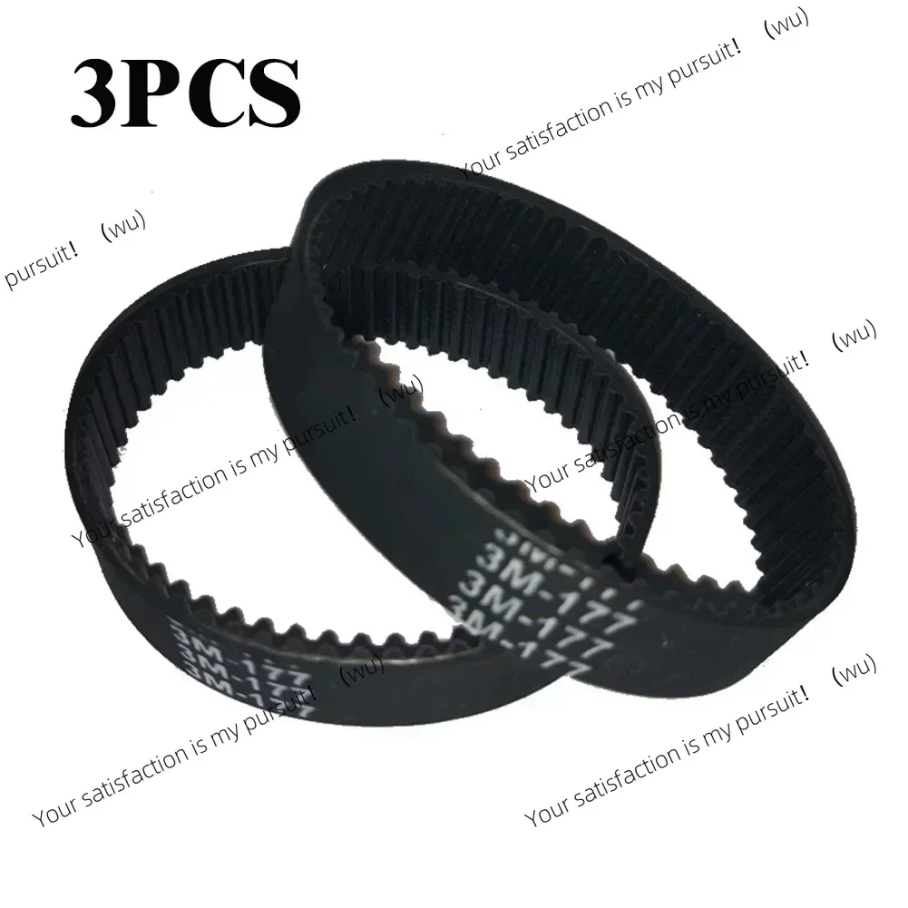 3Pcs 177-3 Belt For Black & Decker 7696 Types 6 & 7 BD713 KW715 BD713 324830-02 Vacuum Cleaner Belt Home Appliance Parts Tools
