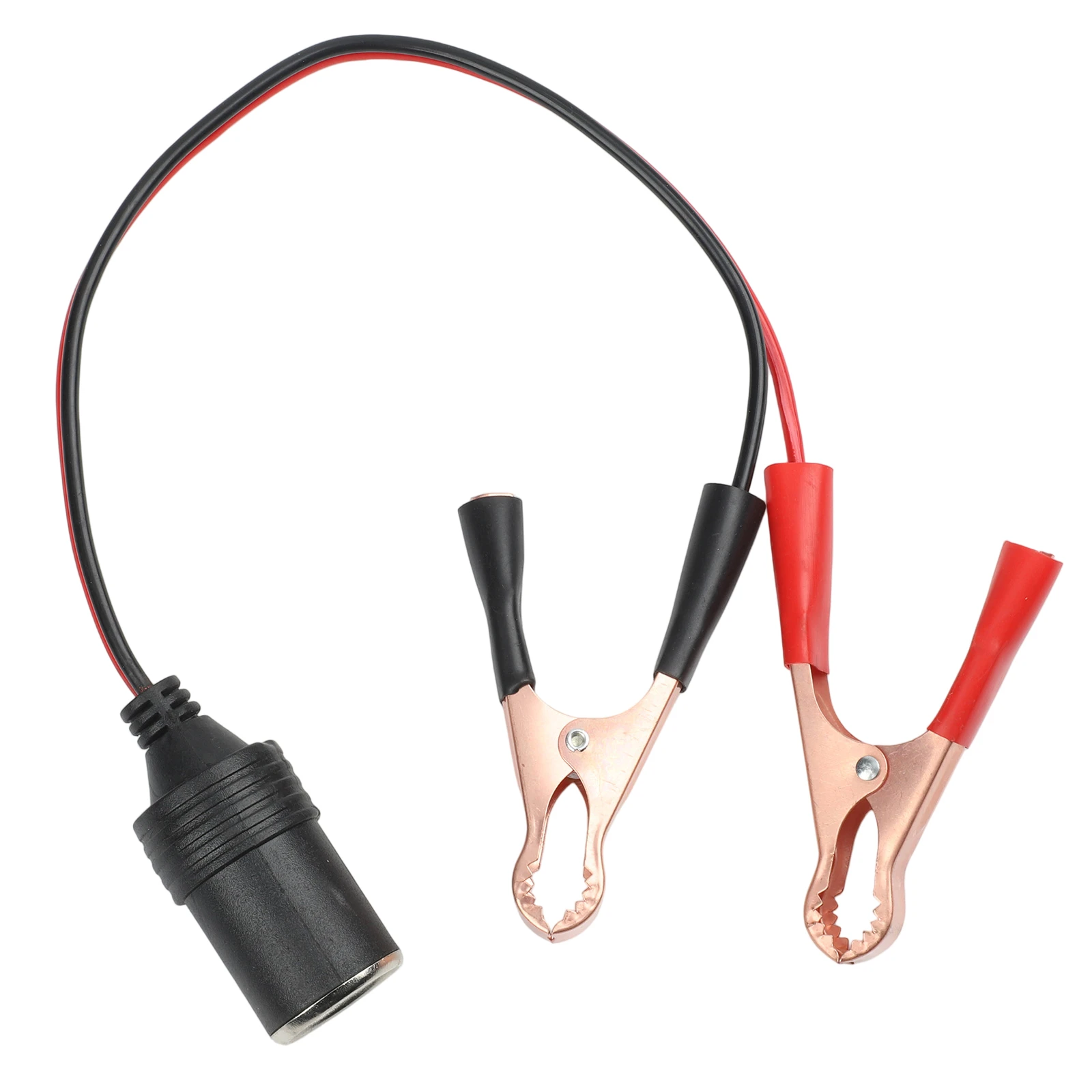 Portable Adapter 50A Car Adapter PVC Copper Wire Sturdy Construction For 12V Devices 12V Battery Clamp Adapter