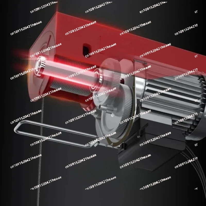 Suitable for Home Decoration Small Multifunctional Lifting Crane，Wireless Remote Control Micro Electric Hoist Winches 220V，