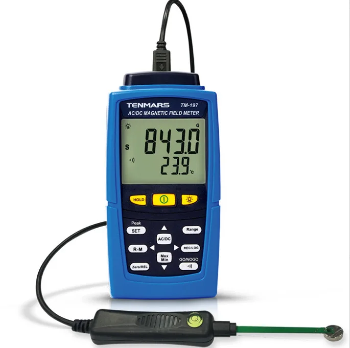 TM-197 TM197 AC / DC Gaussmeter Magnetometer Magnetische veldsterktemeter