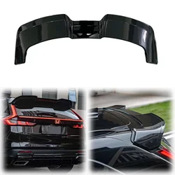 2023 To Up For Honda CRV Rear Spoiler Trunk Wing Lip By High Quality ABS Gloss Black Carbon Fiber Look Body Kit Accessories