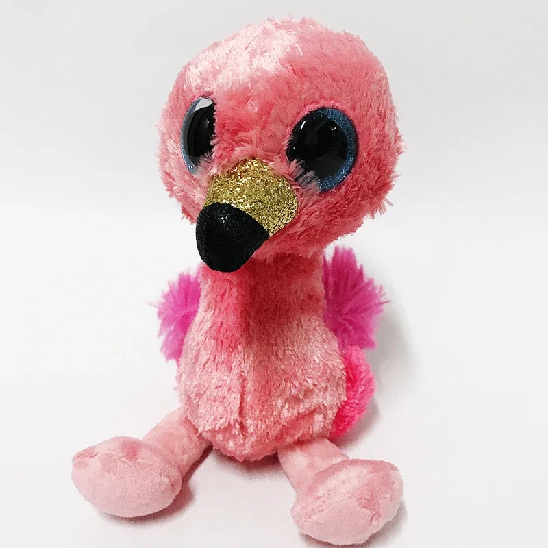 Ty Beanie Boos Gilda the Pink Flamingo 6