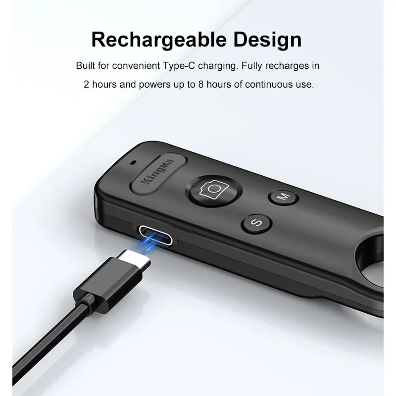 Original Kingma Bluetooth Remote For Insta360 ONE X5/X4/X3/X2/GO2/Go2S/ Ace Pro/Ace Pro 2 Camera Controller Accessories