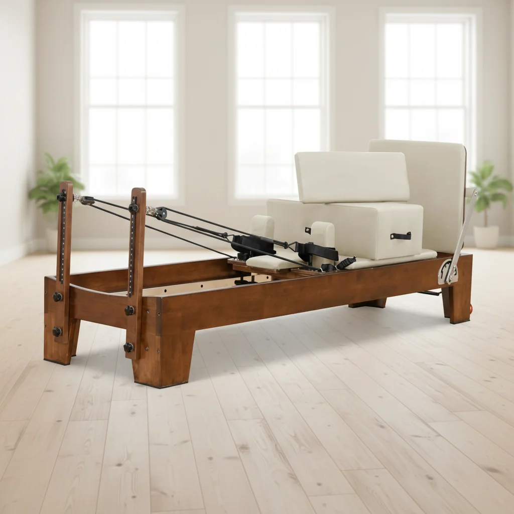 

Deren Durable Pilates Reformer Walnut CORE BED Reformer Pilates for Home Gym Use/ Pilates Studio Factory Direct Hot Sale