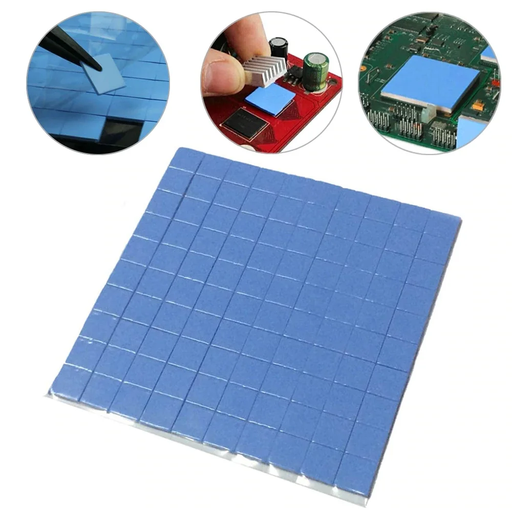 10x Thermal PAD Thermal Pad 10x10x1mm High Dissipation Thermal Paste