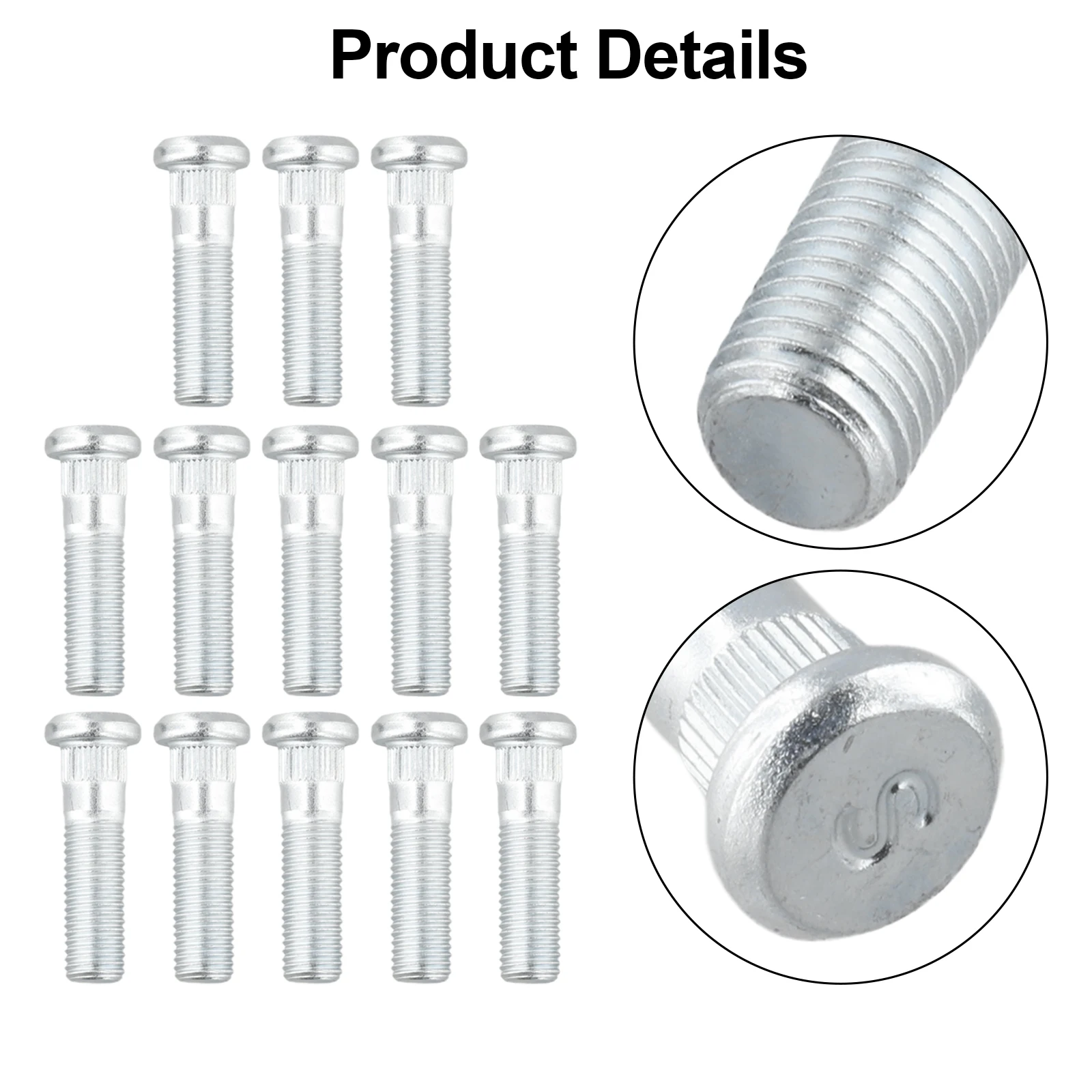 

Tire Valve Cap Screw Rods for MG ZS 2013 Model 13pcs Alloy Steel for Long lasting Tire Protection and Aesthetics