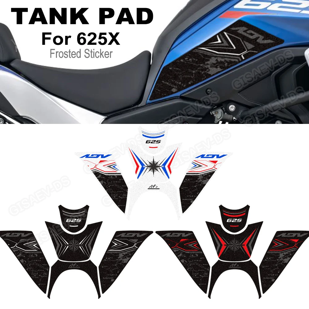 Motorcycle Tank Pad Protector Fit For Kove 625X Adventure ADV Explore Frosted Sticker Fuel Cap Decal 2025 2026