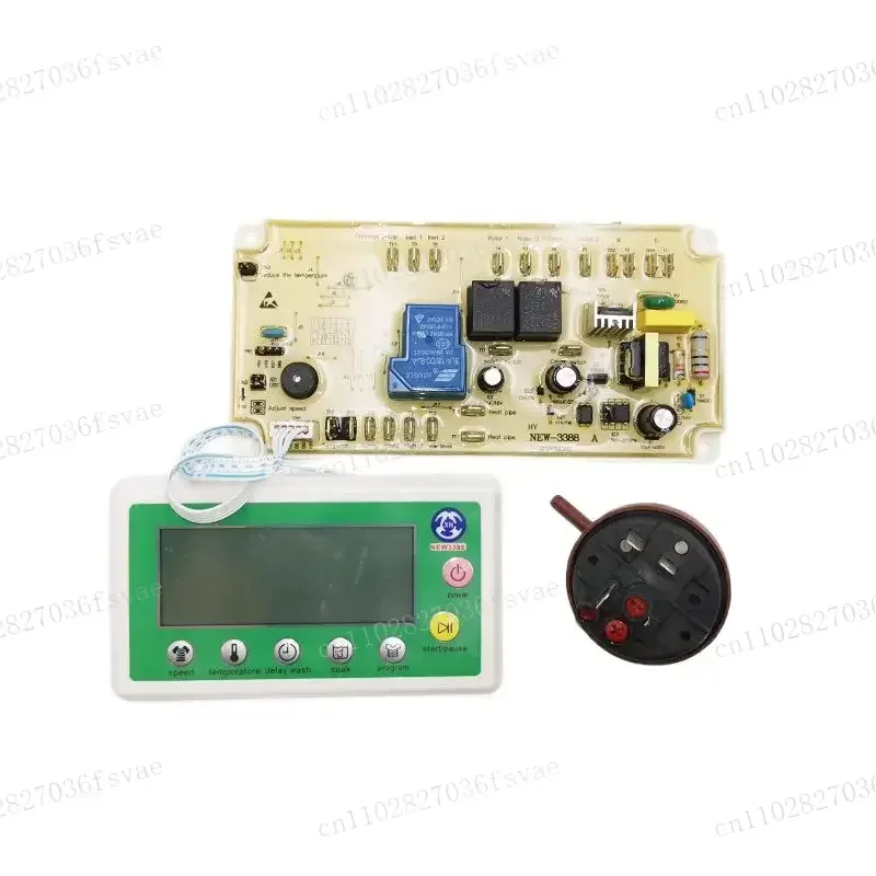 

XN3388 Control Board Universal, Direct Replacement for Drum Washing Machine, Main Computer PCB Conversion Board for All Brands